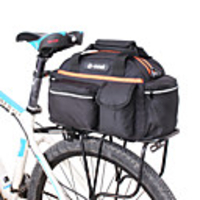 14 L Bike Rack Bag Waterproof Portable Multi layer Bike Bag Nylon Bicycle Bag Cycle Bag Cycling Bike / Bicycle / Reflective Strips