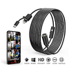 14.2 mm 5.0MP 1944P HD camera 3-in-1 Industrial Piping Inspection of carbon deposits in automobile repair engines autofocus endoscope 2 m hard wire