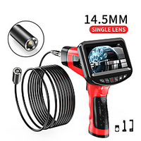 14.5 mm high definition camera with 4.3 inch screen auto repair auto repair engine industrial piping autofocus sewer electronic air conditioning 1m hard wire with 32G TF card