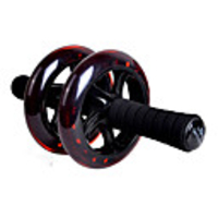14.57(Approx.37cm) Ab Wheel Roller With Flexible Core Training PU Leather For Gym Workout / Workout Body Part