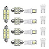 14pcs T10 Car Light Bulbs 480 lm LED License Plate Lights / Interior Lights For universal All years