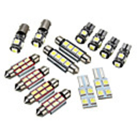 14pcs T5 Car Light Bulbs LED Interior Lights / Decoration Lights For Volkswagen Transporter 2003 / 2004 / 2005
