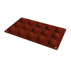 15 Hole Small Semicircular Baking Tools Chocolate Mold New Round Spherical Silicone Cake Mold