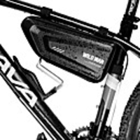 1.5 L Bike Frame Bag Top Tube Cycling Wearable Durable Bike Bag PU Leather Bicycle Bag Cycle Bag Cycling Outdoor Exercise Multisport