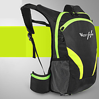 15 L Cycling Backpack Reflective Waterproof Portable Bike Bag Polyster Bicycle Bag Cycle Bag Outdoor Exercise Bike / Bicycle miniinthebox