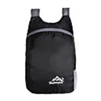 15 L Lightweight Packable Backpack Lightweight Rain Waterproof Fast Dry Waterproof Zipper Outdoor Hunting Hiking Climbing Nylon Dark Pink Black Red
