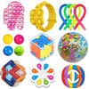 15 Pack Fidget Toys Set Relieves Stress and Anxiety Fidget Toy for Kids Adults Sensory Fidget Toys Pack with More Fidget Toys Therapy ADHD Anxiety and Relief Autism Stress miniinthebox