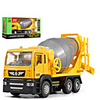 1:50 Alloy Blender Toy Truck Construction Vehicle Pull Back Vehicle Simulation Music Light All Adults Kids Car Toys