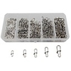 150 pcs Fishing Hooks Sea Fishing / Fly Fishing / Bait Casting Steel Stainless Easy to Carry / Ice Fishing / Spinning / Jigging Fishing / Freshwater Fishing / Carp Fishing