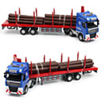 1:50 Toy Car Transporter Truck Construction Vehicle Construction Truck Set Crane City View Cool Exquisite Metal Mini Car Vehicles Toys for Party Favor or Kids Birthday Gift 1 pcs