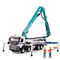 1:50 Toy Car Transporter Truck Construction Vehicle Construction Truck Set Crane City View Exquisite Metal Mini Car Vehicles Toys for Party Favor or Kids Birthday Gift 1 pcs