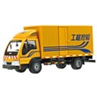 1:50 Toy Car Truck Transporter Truck Truck City View Cool Exquisite Metal Mini Car Vehicles Toys for Party Favor or Kids Birthday Gift 1 pcs