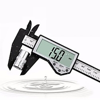 150mm Lcd Digital Electronic Vernier Caliper Plastic Caliper Waterproof Measuring Instrument Tool miniinthebox