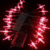 1.5M 10 Heads Red Dragonfly LED String Light (Use Battery)(CIS-84068)