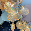1.5M 10Leds Fairy Garland LED Romantic Shell String Lights Holiday Lamp For Christmas Party Wedding Home Indoor Decoration Warm White Lighting Battery AA Battery Power miniinthebox