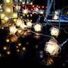 1.5m 3m 6m String Lights 10/20/40 LEDs 1 set Warm White Multi Color Christmas New Year
