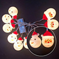 1.5m 3m String Lights 10 20 LEDs Warm White Party Christmas Wedding Decoration AA Batteries Powered