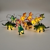 1.5m AA Batteries Powered Dinosaur String Lights for Kids Bedroom 10 LEDs 1pc Warm White Christmas New Year
