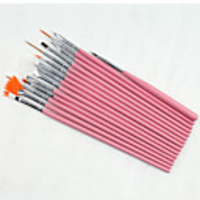 15PCS Nail Art Painting Pen Brush Kits Set