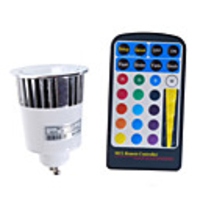 16-Color Remote Controlled LED Light Bulb with Multiple Effects (Spotlight Socket)