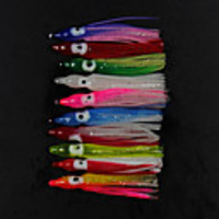 16 pcs Fishing Lures Soft Bait Sinking Bass Trout Pike Sea Fishing Bait Casting Jigging Fishing Rubber / Freshwater Fishing / General Fishing / Trolling Boat Fishing
