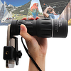 16 X 52 mm Monocular with Holder Tripod HD Night Vision in Low Light Portable 66/8000 m BAK4 Prism Lens Bird watching Camping / Hiking Hunting Fishing ABSPC miniinthebox