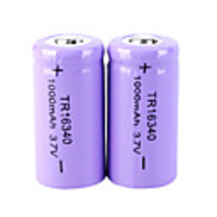 16340 Rechargeable Lion Battery