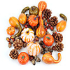 166Pcs Halloween Simulation Pumpkin Model Christmas Decoration Shooting Props