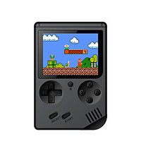 168 Games in 1 Handheld Game Player Game Console Rechargeable Mini Handheld Pocket Portable Support TV Output 2 Players Retro Video Games with 3 inch Screen Kid
