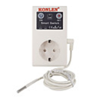 16A GSM Socket Outlet Remote Control Power Switch Temperature Sensor Smart Home Relay Controller SMS App Garage Door Gate Opener