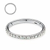 16g cz 316l surgical steel conch lobe earrings 12mm helix tragus rook piercing jewelry