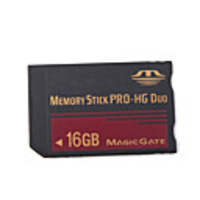 16GB Memory Stick PRO HG Duo MagicGate Memory Card