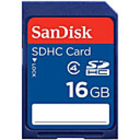 16GB SanDisk SDHC Memory Card