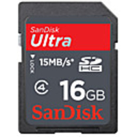16GB SanDisk Ultra SDHC Memory Card