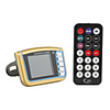 1.7" LCD Car MP3/MP5 Player FM Transmitter with IR Remote Controller - Yellow (SD/MMC/USB)