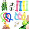 17 pcs Pop Fidget Sensory Toys Antistress Pack Kawaii Stress Relief Toy Kids Adults Squishy Push Bubble Anti Stress Toy miniinthebox