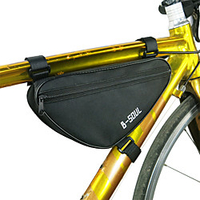 1.8 L Waterproof Bike Frame Bag Top Tube Portable Cycling Lightweight Bike Bag Terylene Bicycle Bag Cycle Bag Similar Size Phones Outdoor Exercise miniinthebox