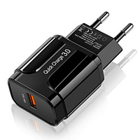 18 W Output Power USB Fast Charger Phone Charger Portable Charger For Universal miniinthebox