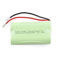 1800mAh 2.4V AA Ni-MH Rechargeable Battery Set (2-pack)