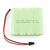 1800mAh 4.8V AA Ni-MH Rechargeable Battery Set (4-pack)