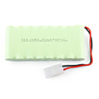 1800mAh 9.6V AA Ni-MH Rechargeable Battery Set (10-pack)