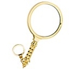 1832507S Hand Held Magnifying Glass 10X For Office and Teaching For Outdoor Sporting