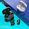 1898 12 Telephone Driving Headset Bluetooth5.0 Stereo with Microphone with Volume Control for Sport Fitness