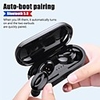 1898 12 Wireless Earbuds TWS Headphones Bluetooth5.0 Stereo with Microphone for Sport Fitness