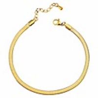 18k gold snake chain bracelet for women chain anklet minimalist layering stacking jewelry for women