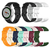 18mm Watchband Wriststrap With Small Plaid for Garmin Vivoactive 4S/Vivomove 3S