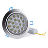 18x1W 1620-1800LM 6000-6500K White Light LED Ceiling Bulbs (85-265V)