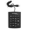 19-Key USB Numeric Keypad (Black)