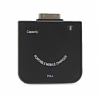 1900mAh High-quality Portable Power Station with 7 types plugs for iphone4(Black)