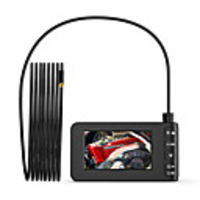 19201080P IP67 Endoscope inskam129 4.3 Inch LCD Color Screen Handheld 2MP Industrial Home Waterproof Endoscopes with 8 LEDs